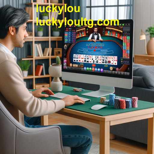 A Emoção do Cassino ao Vivo no Luckylou